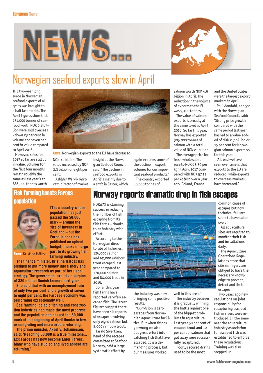 Fish Farmer Magazine Preview Pages