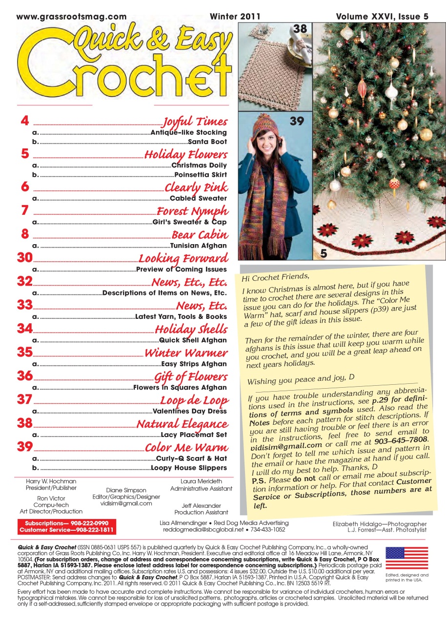 Quick & Easy Crochet Preview Pages