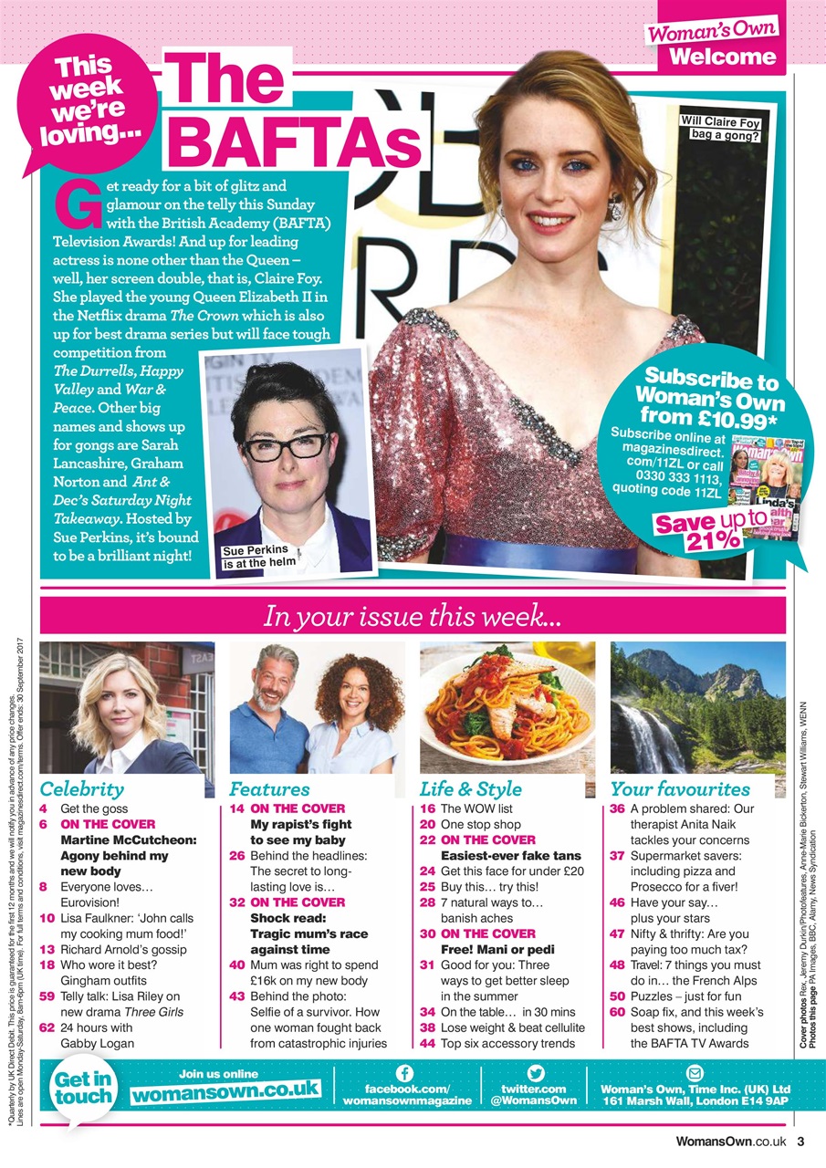 Woman's Own Preview Pages