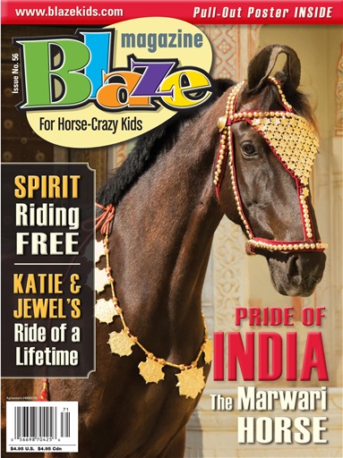 Blaze Magazine For Horse Crazy Kids issue 