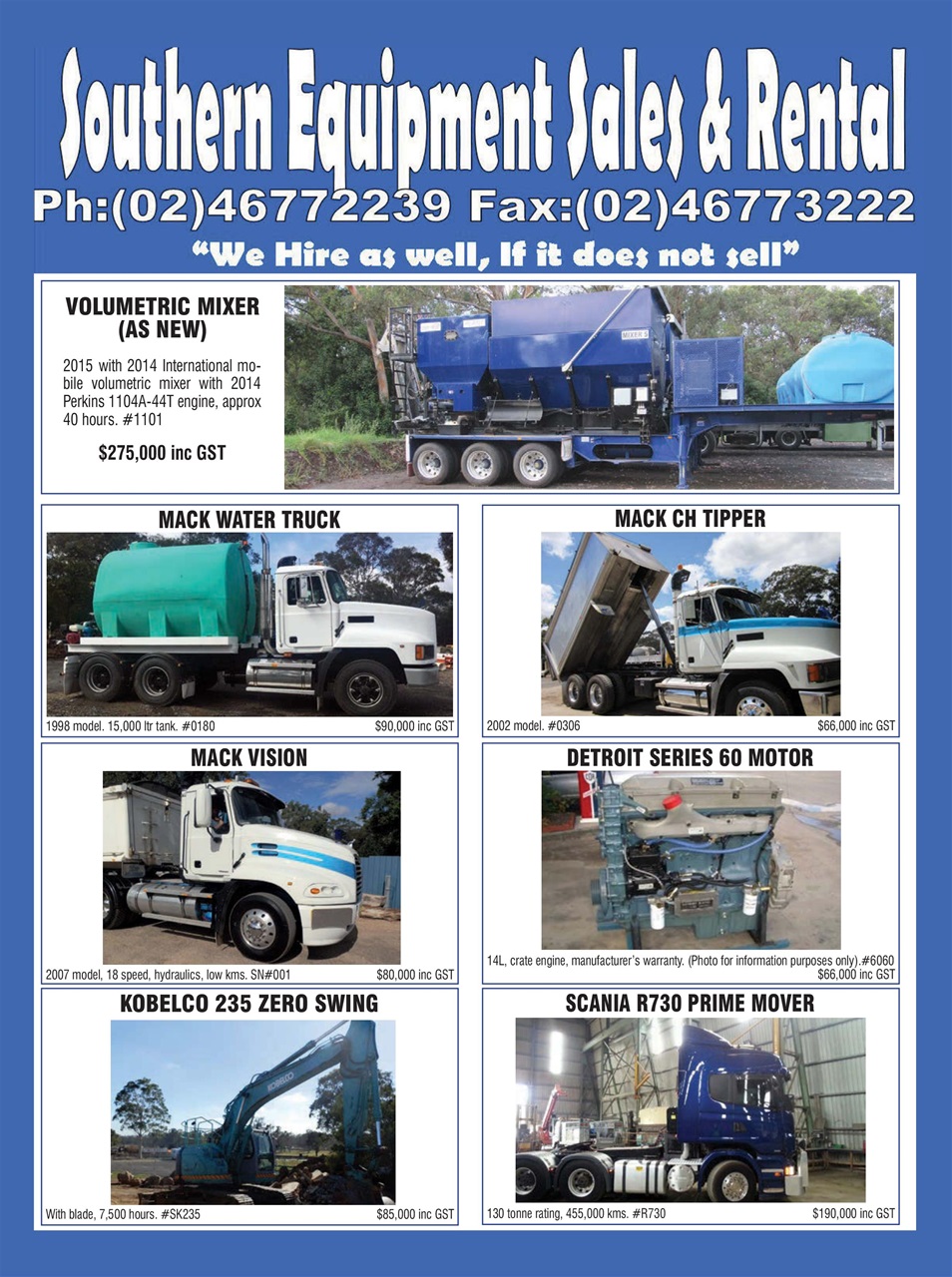 JUST TRUCKS Preview Pages