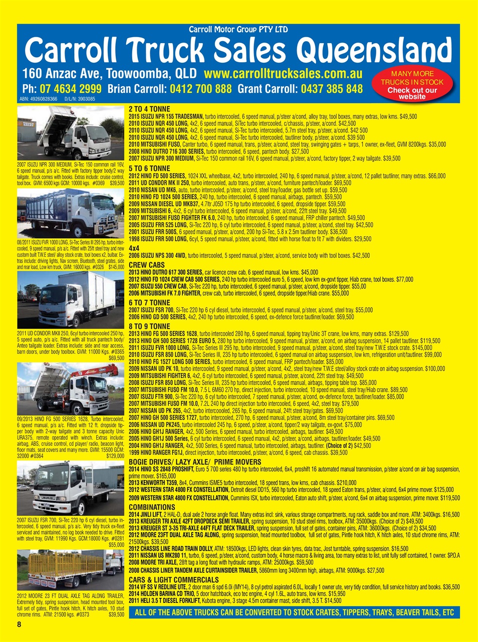 JUST TRUCKS Preview Pages