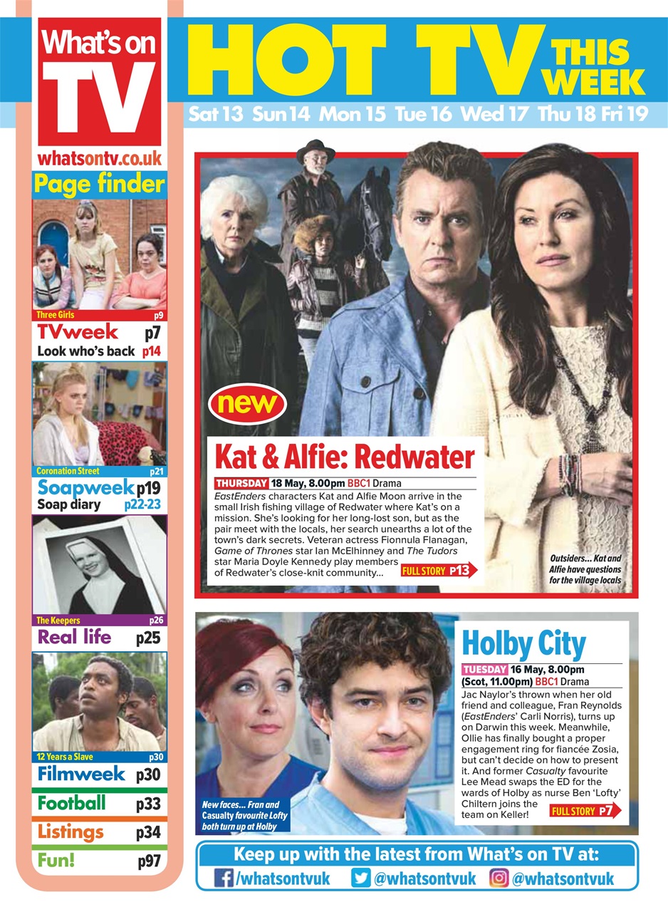 What's on TV Preview Pages