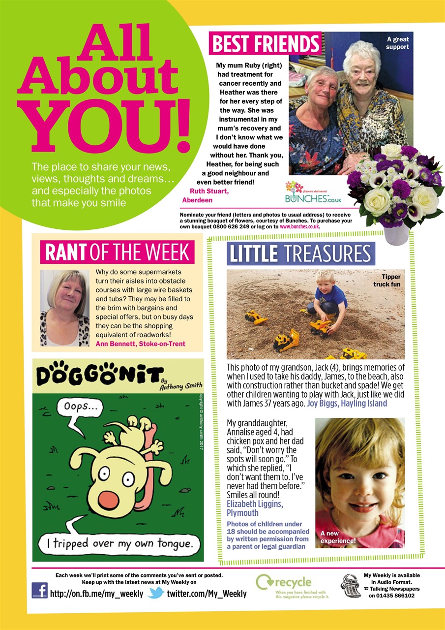 My Weekly Preview Pages