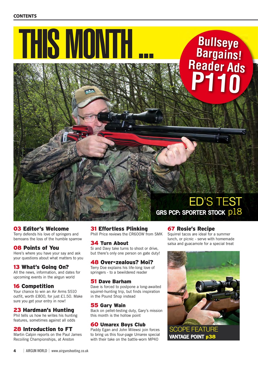 Airgun World Preview Pages