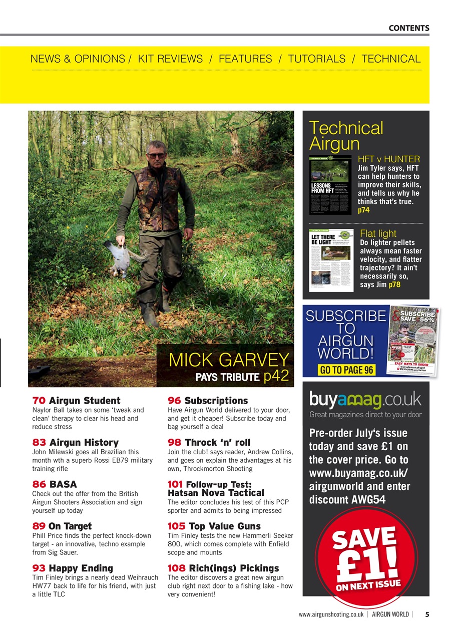 Airgun World Preview Pages