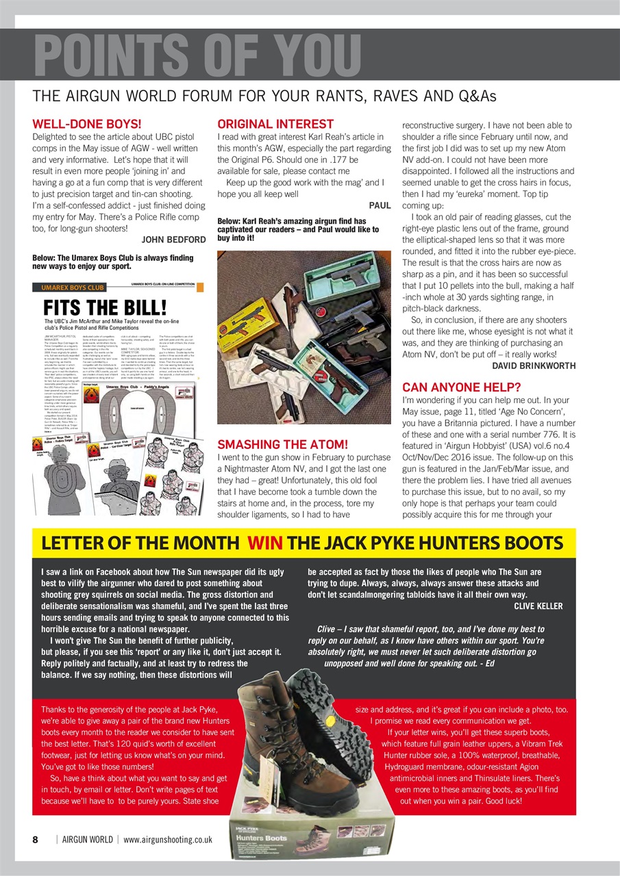 Airgun World Preview Pages