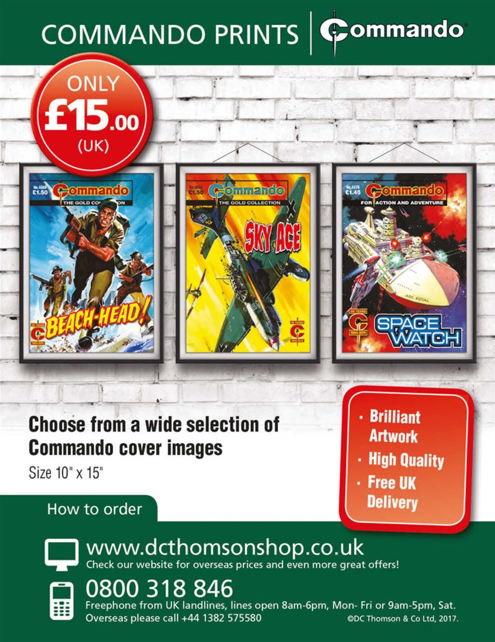 Commando Preview Pages