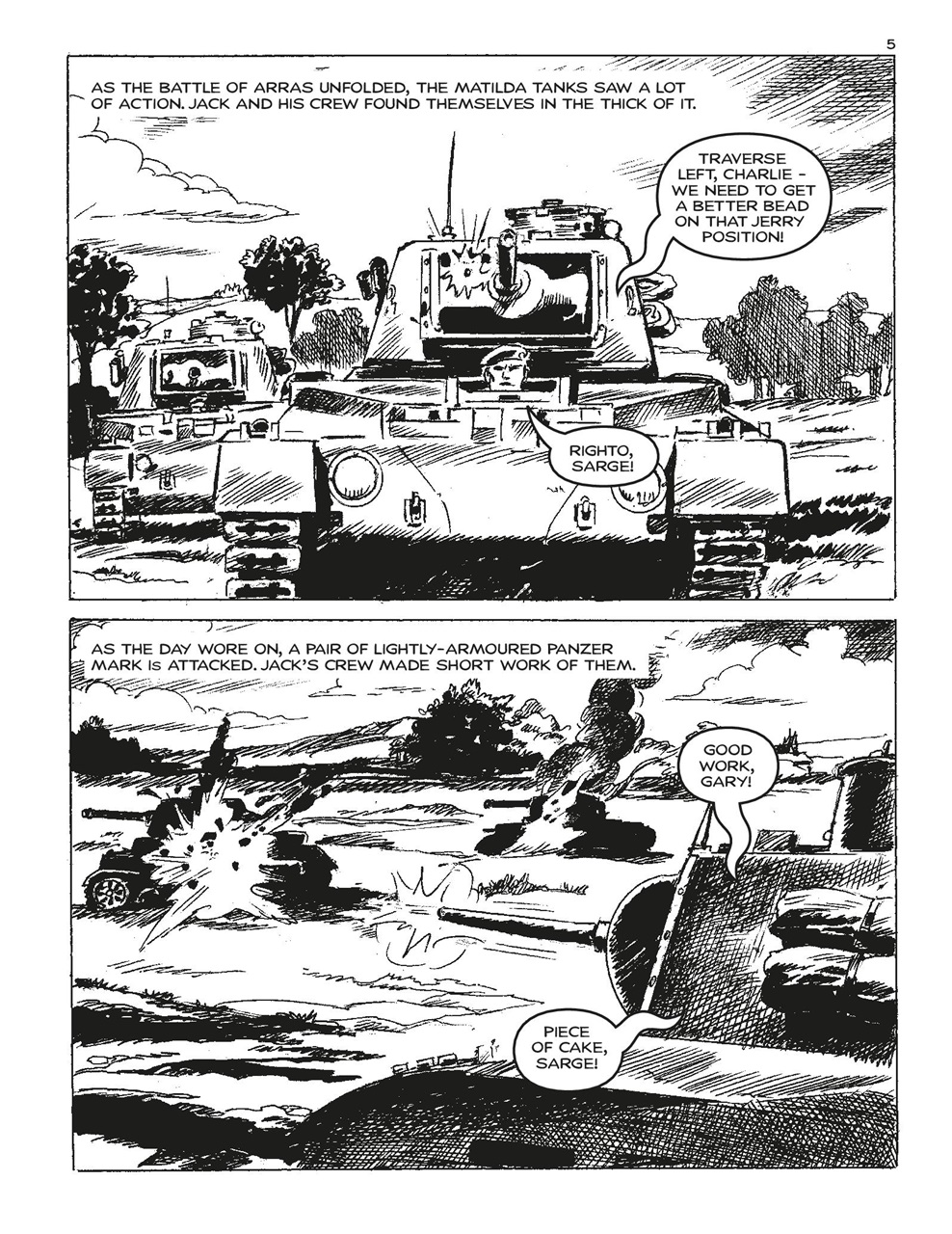 Commando Preview Pages