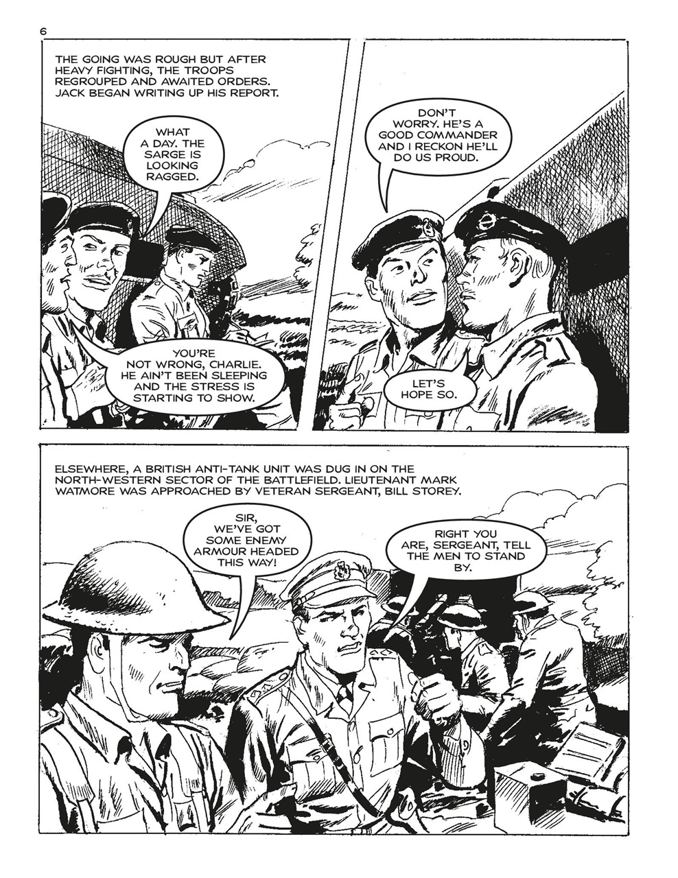 Commando Preview Pages