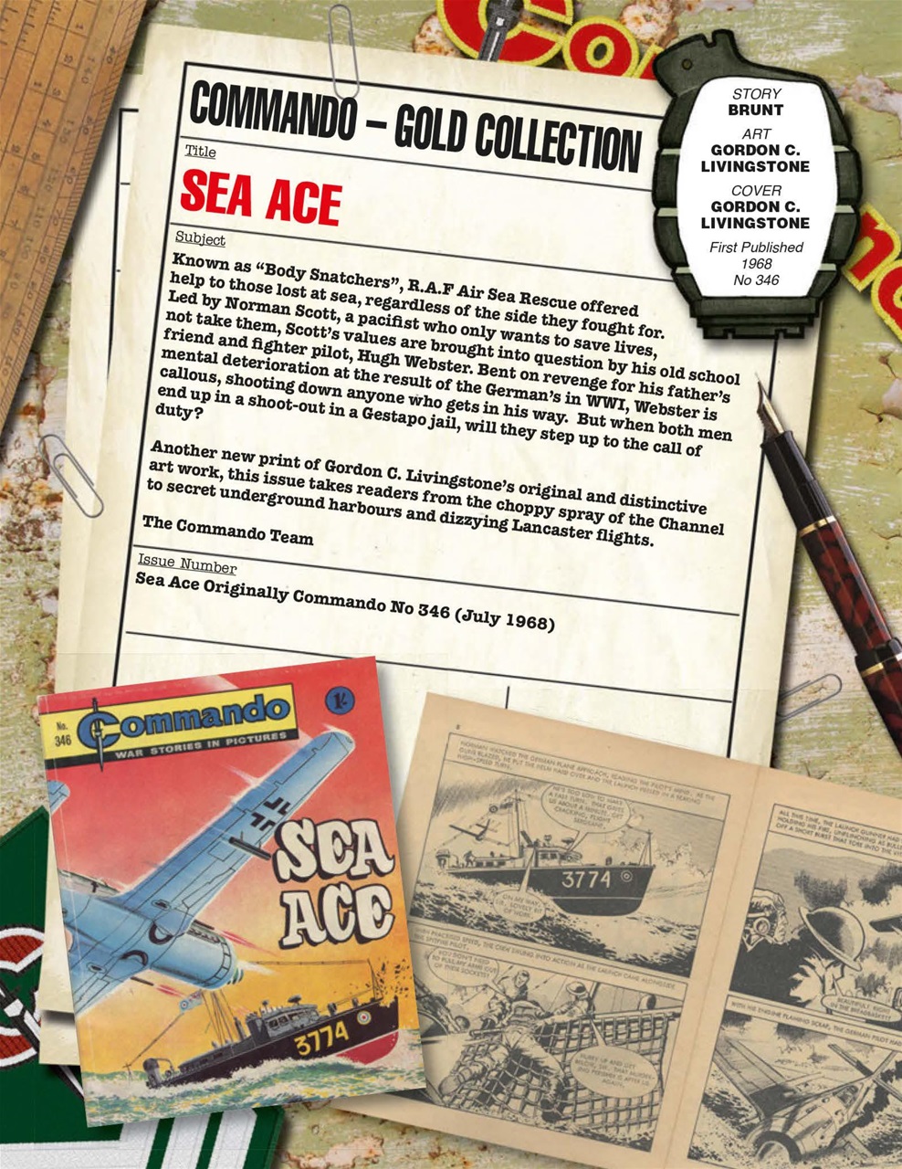 Commando Preview Pages