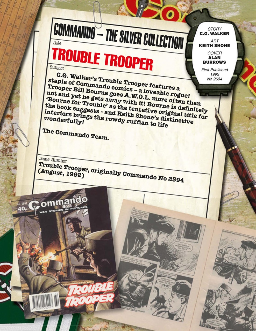 Commando Preview Pages