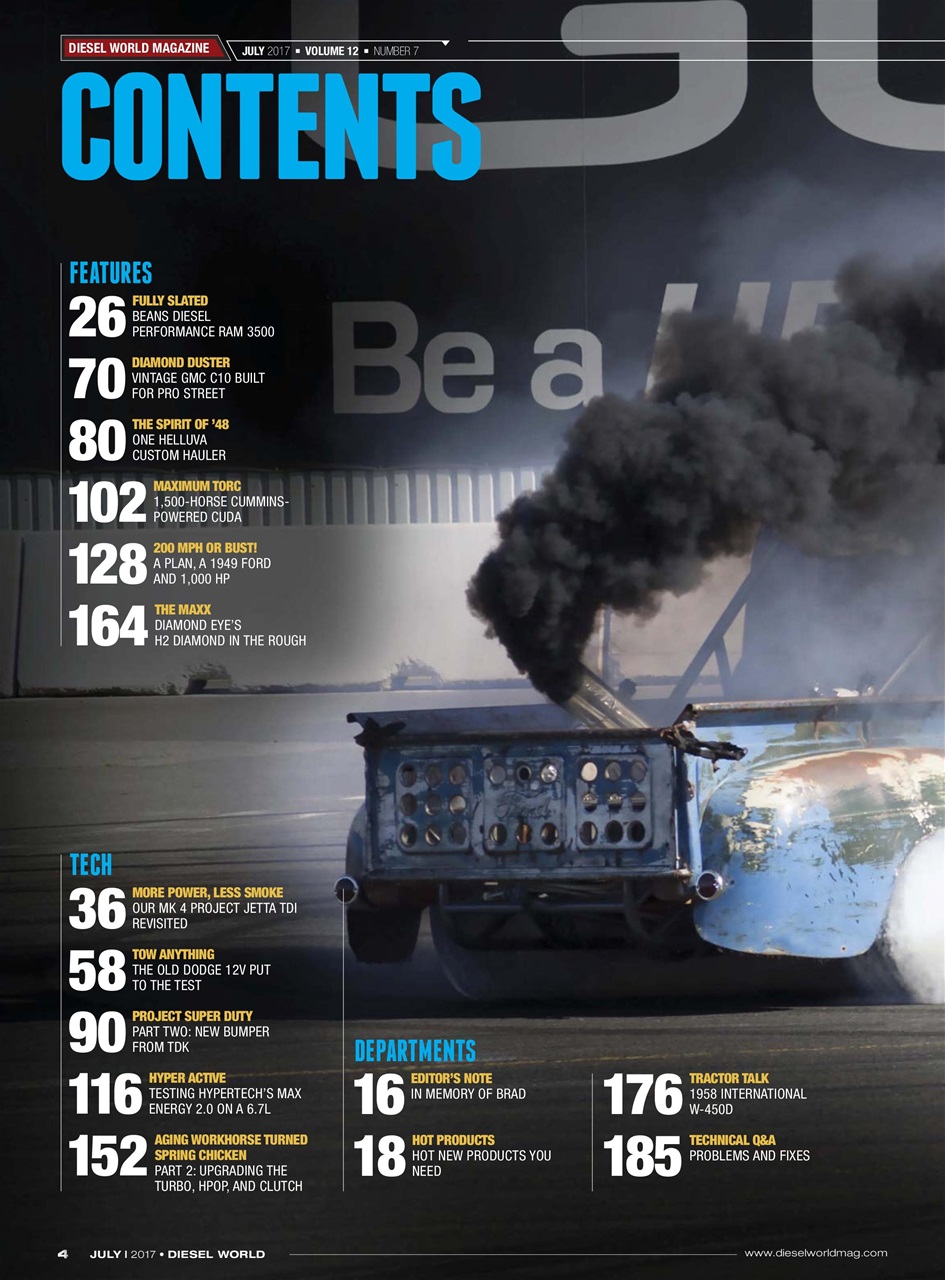 Diesel World Preview Pages