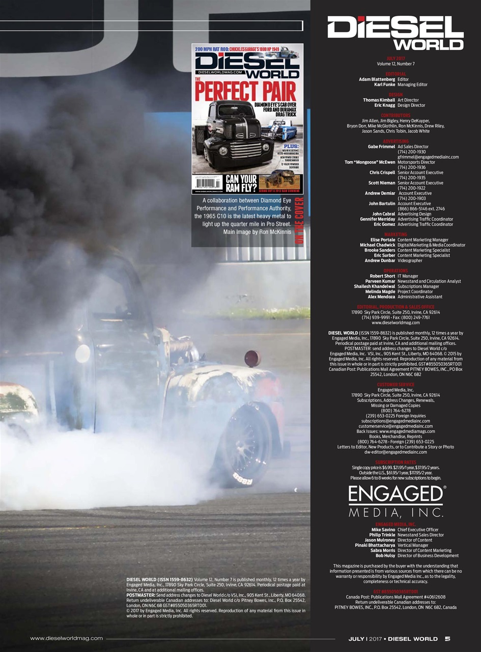 Diesel World Preview Pages