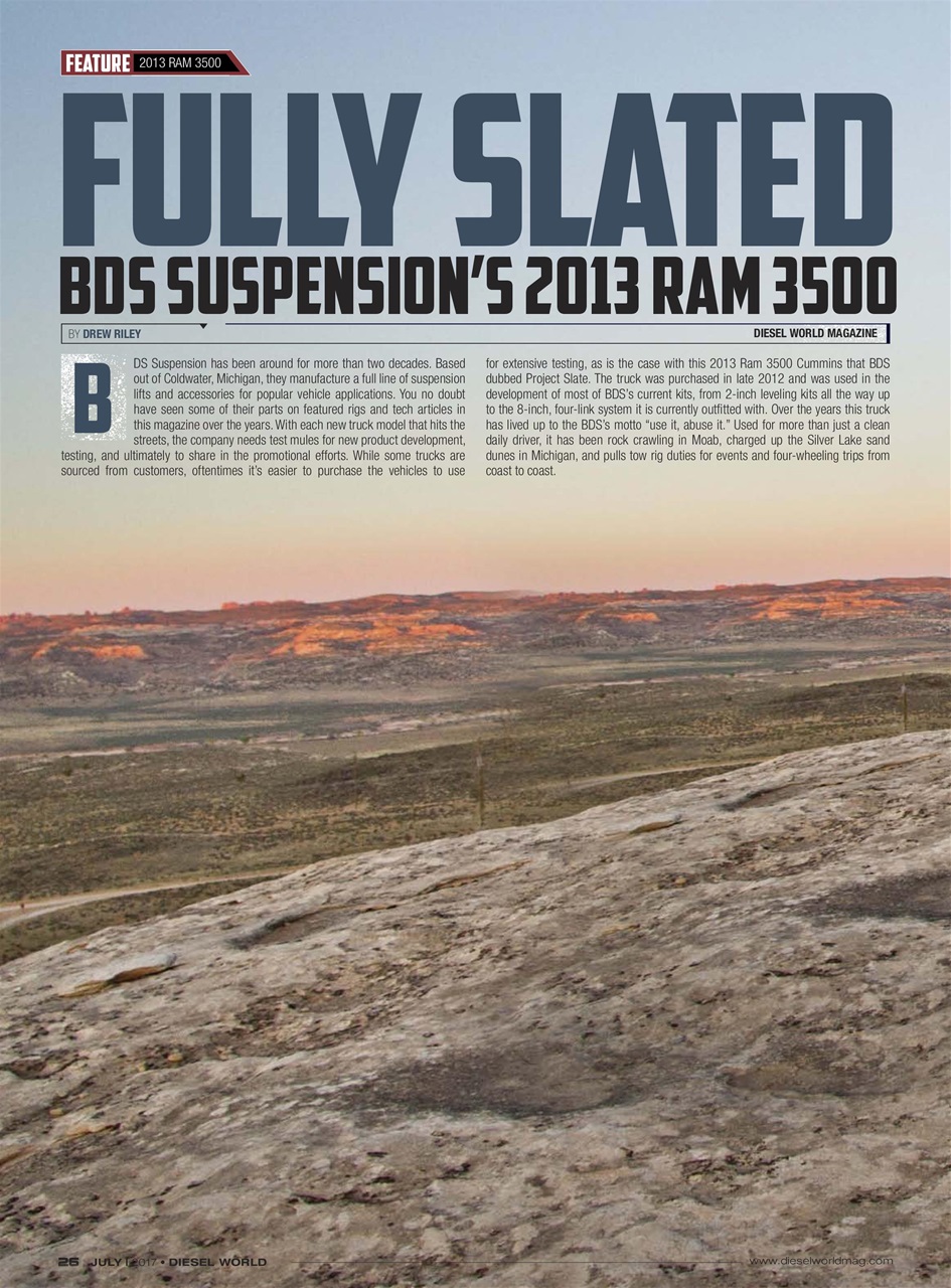 Diesel World Preview Pages