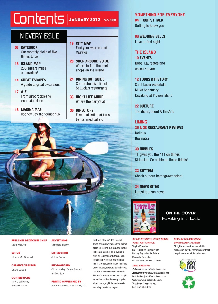 Tropical Traveller Preview Pages