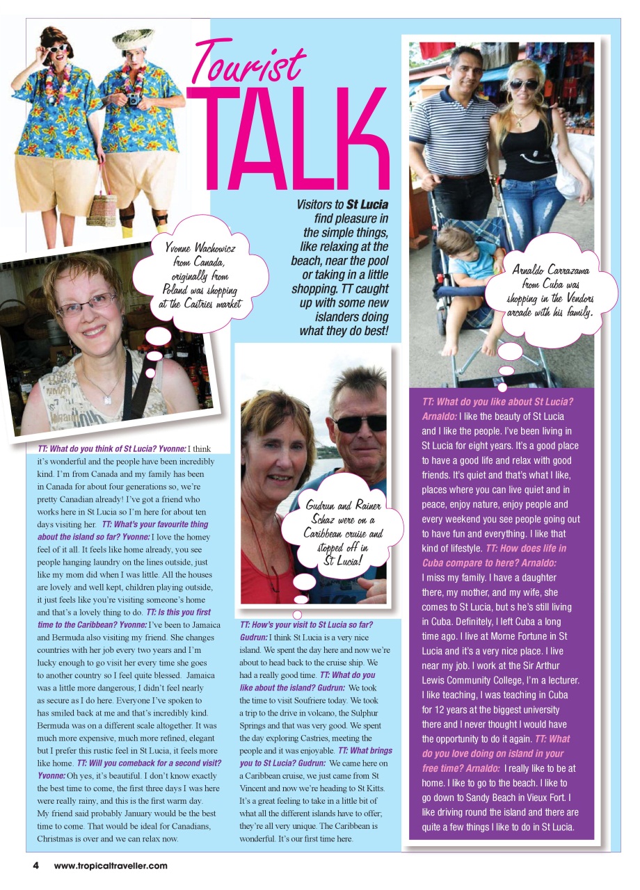 Tropical Traveller Preview Pages