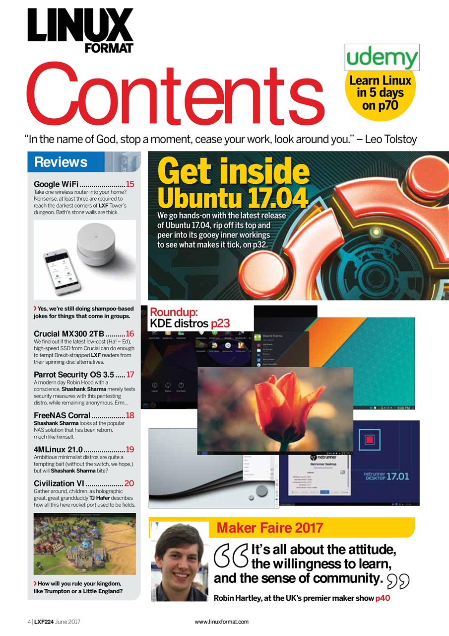 Linux Format Preview Pages