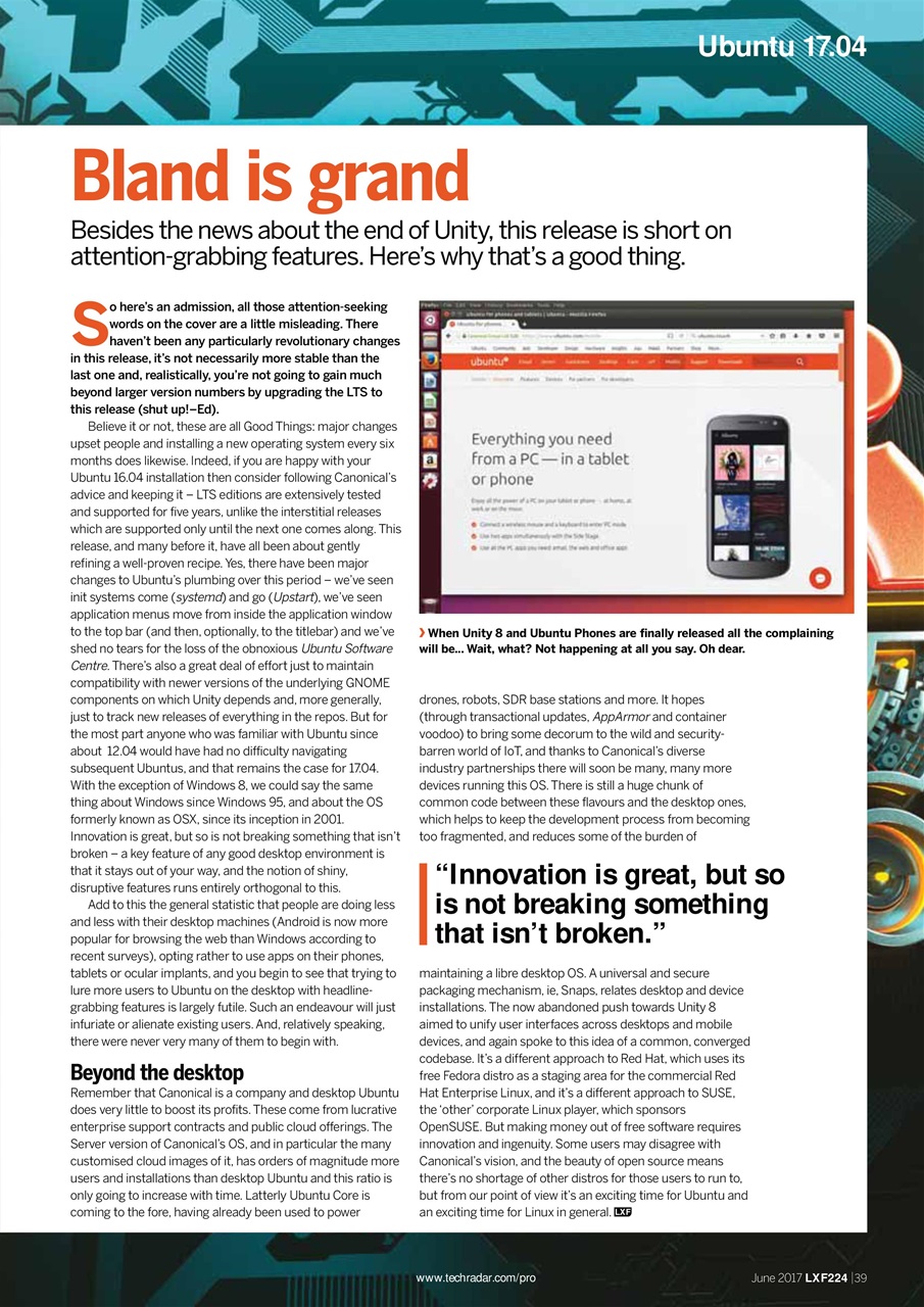 Linux Format Preview Pages