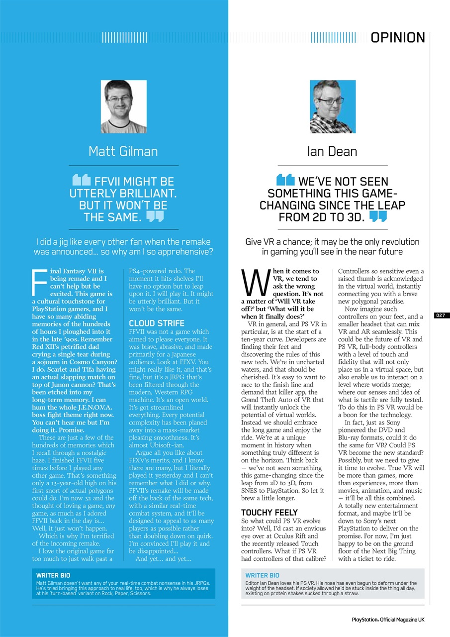 PLAY Magazine Preview Pages