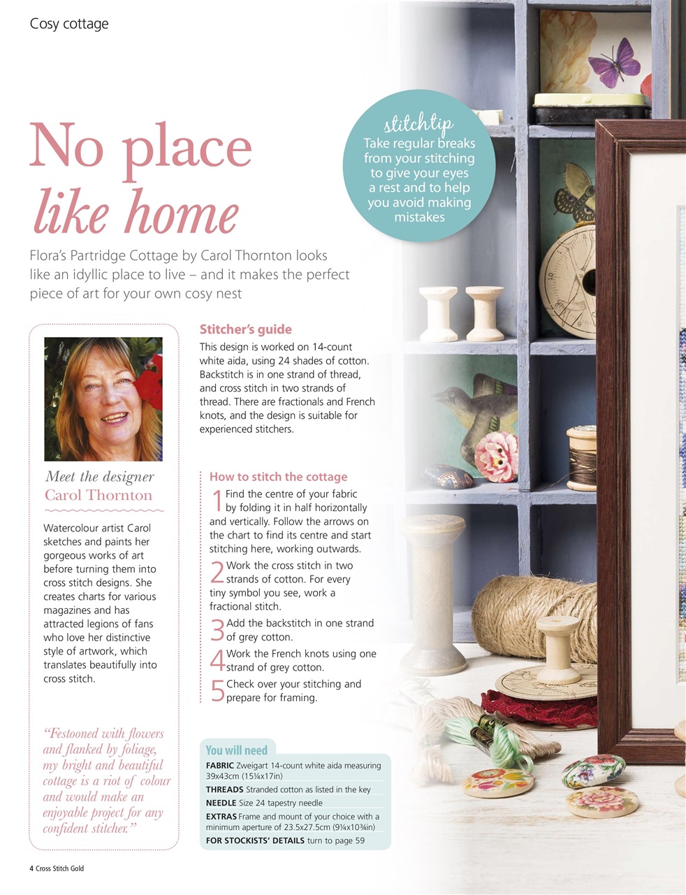 Cross Stitch Gold Preview Pages