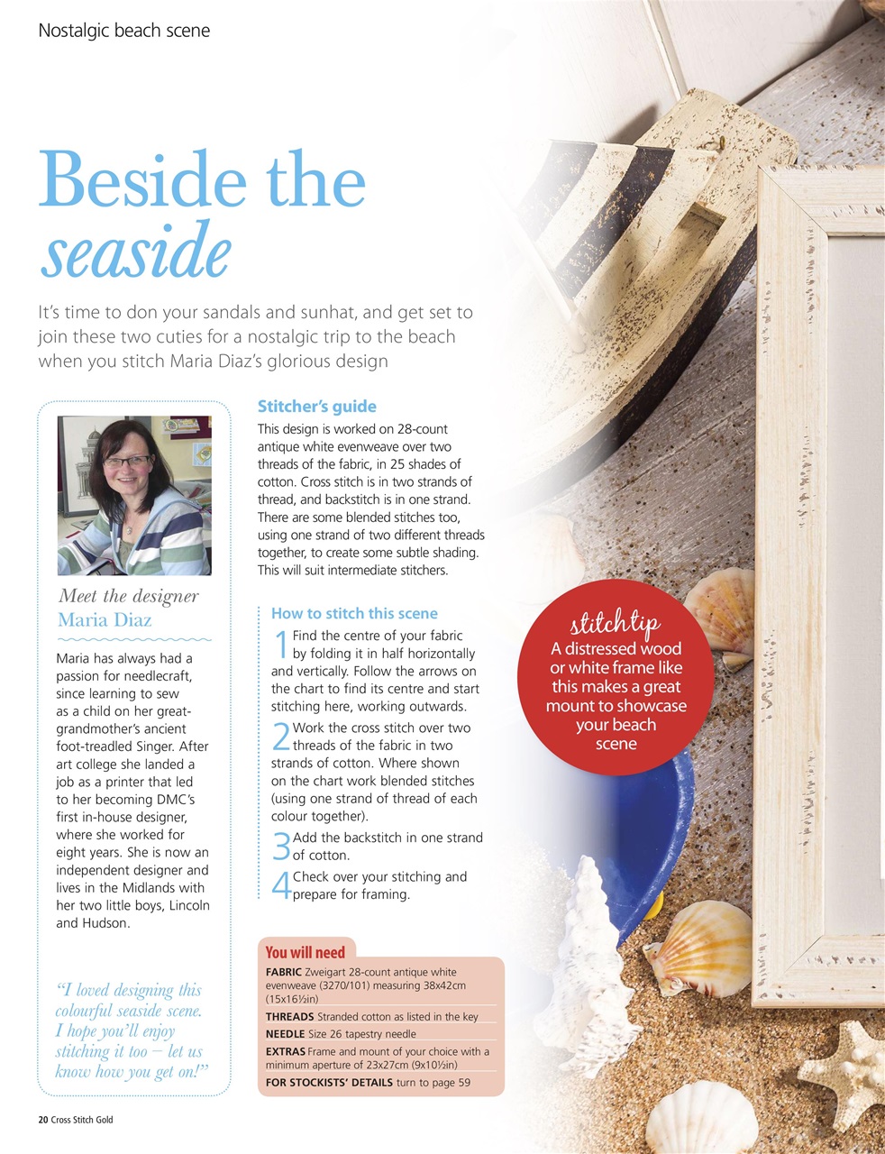 Cross Stitch Gold Preview Pages