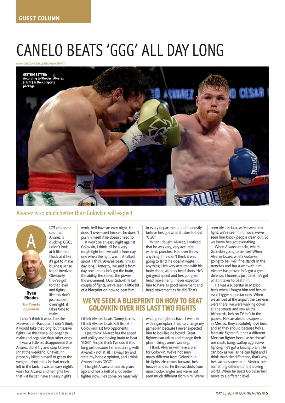 Boxing News Preview Pages