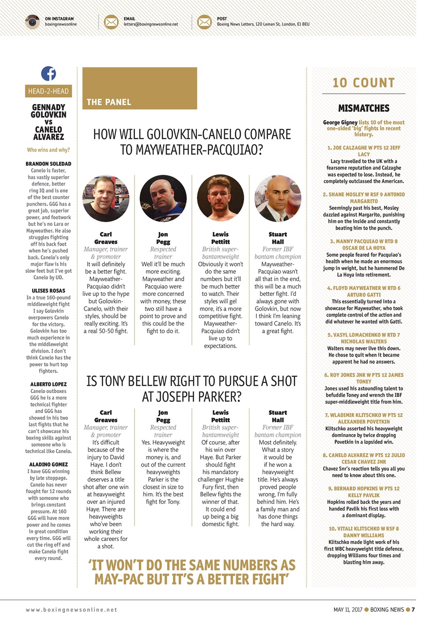 Boxing News Preview Pages
