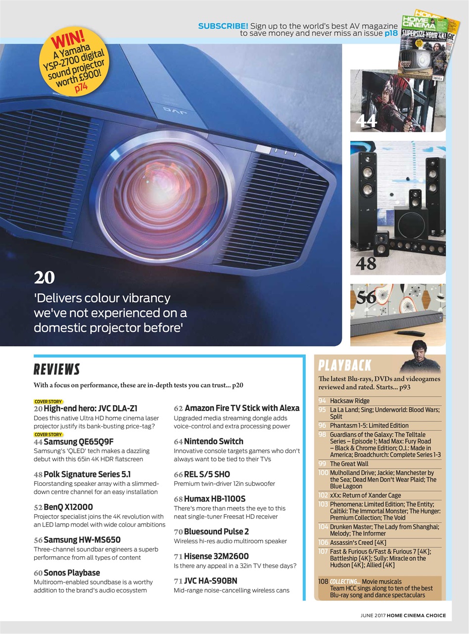 Home Cinema Choice Preview Pages