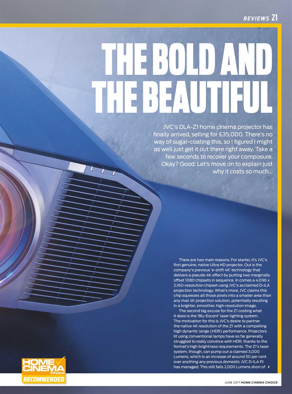 Home Cinema Choice Preview Pages