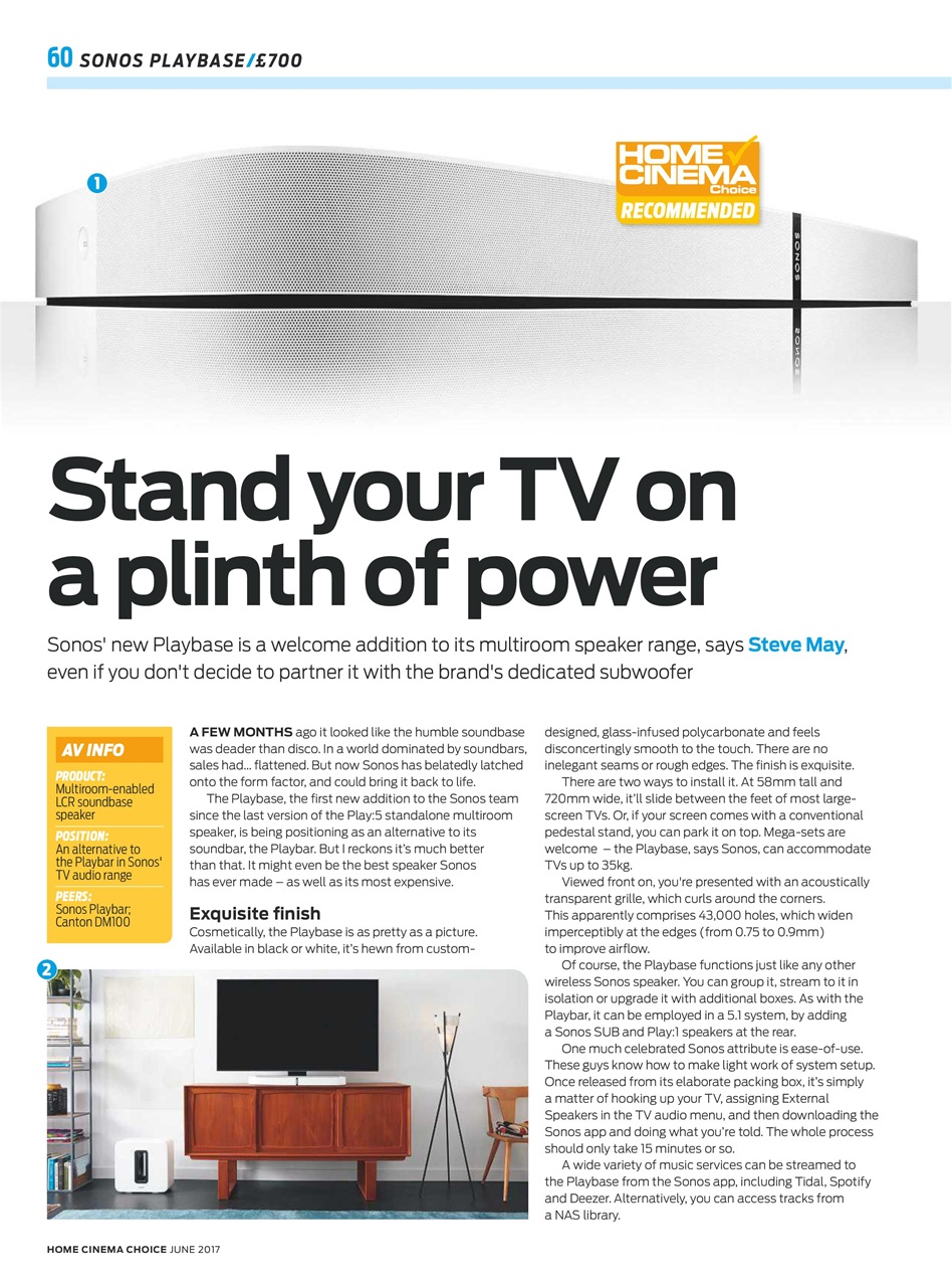 Home Cinema Choice Preview Pages