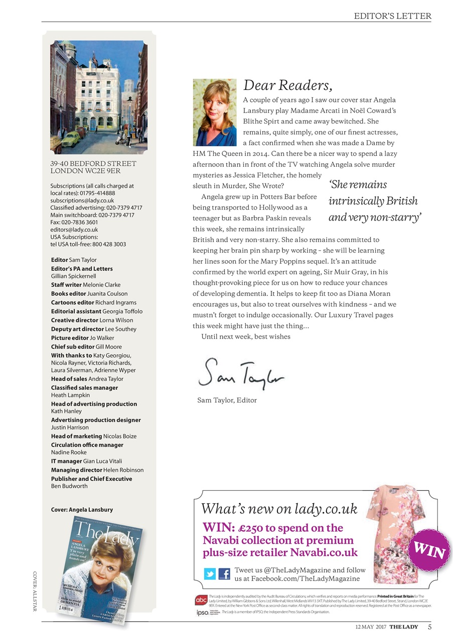 The Lady Preview Pages