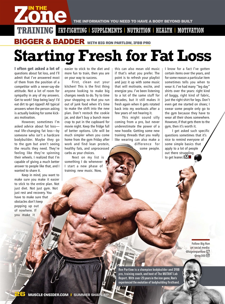 Muscle Insider Magazine Preview Pages