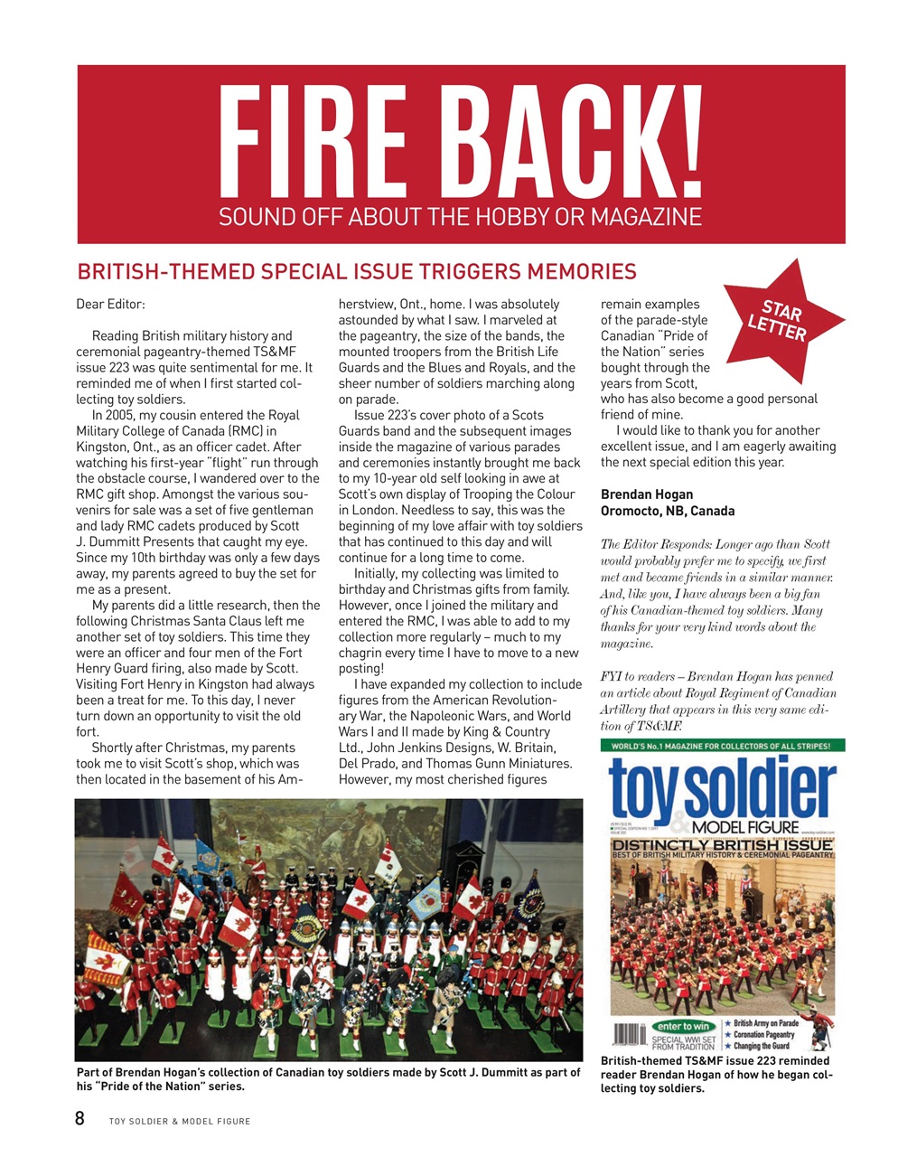 Toy Soldier & Model Figure Preview Pages
