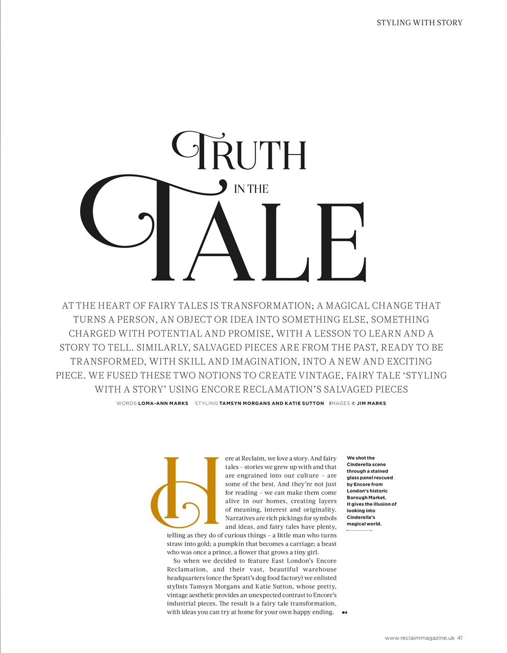 Reclaim Preview Pages