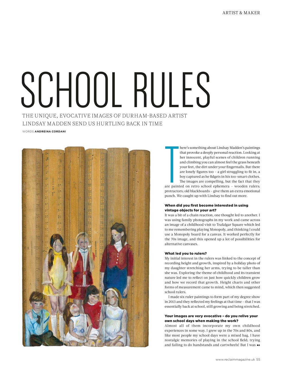 Reclaim Preview Pages