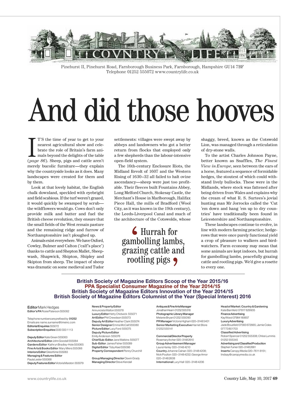 Country Life Preview Pages