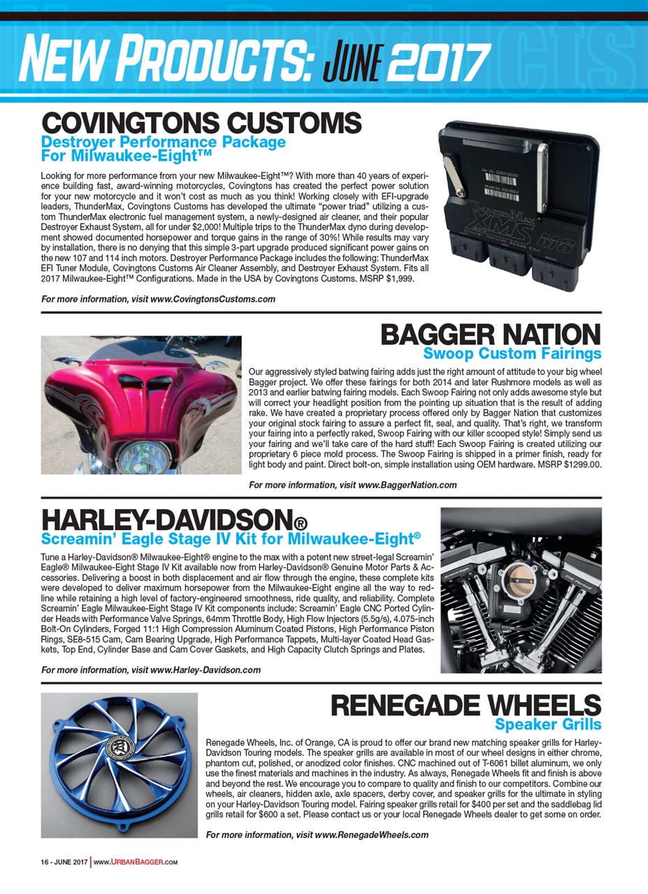 Urban Bagger Preview Pages