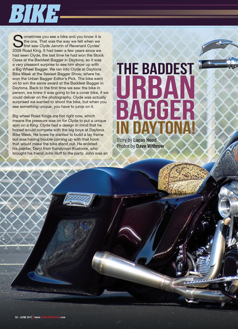 Urban Bagger Preview Pages