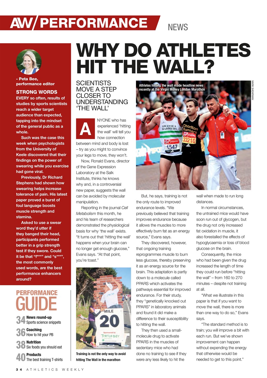 AW – Athletics Weekly Magazine Preview Pages