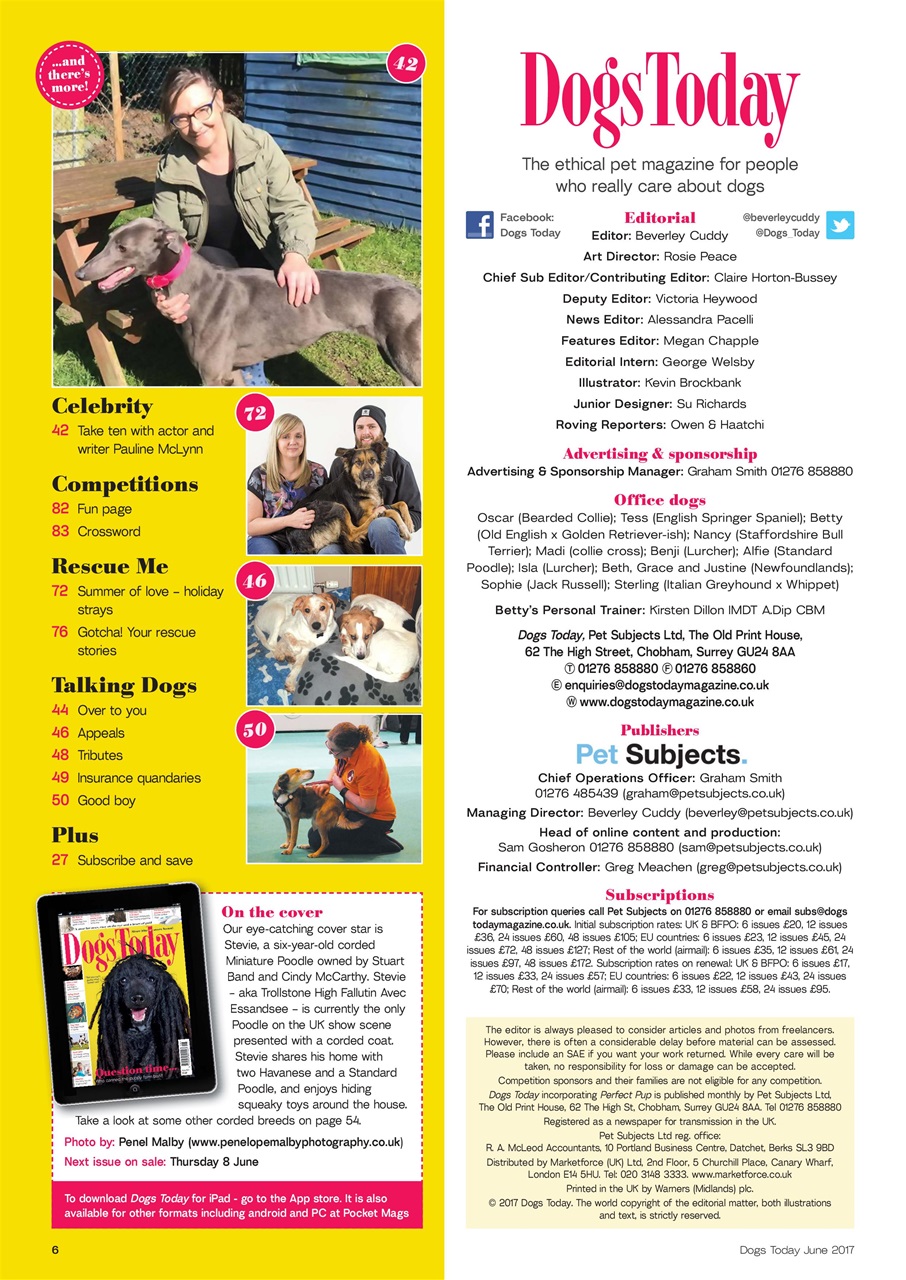 Dogs Today Magazine Preview Pages