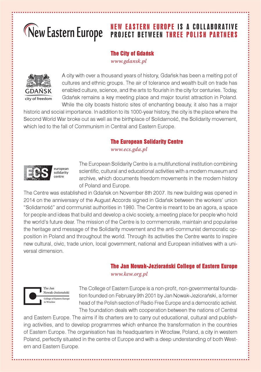 New Eastern Europe Preview Pages