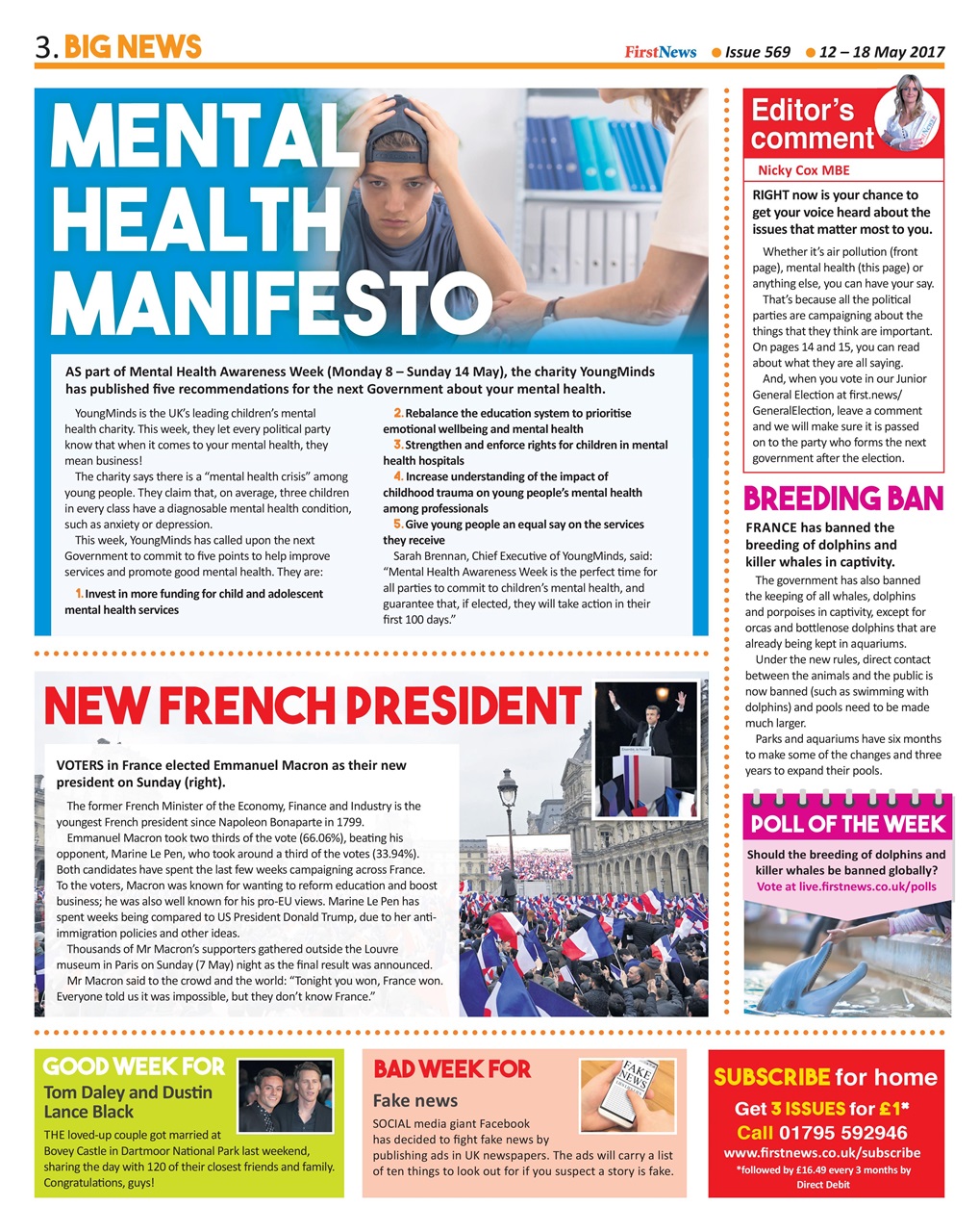 First News Preview Pages