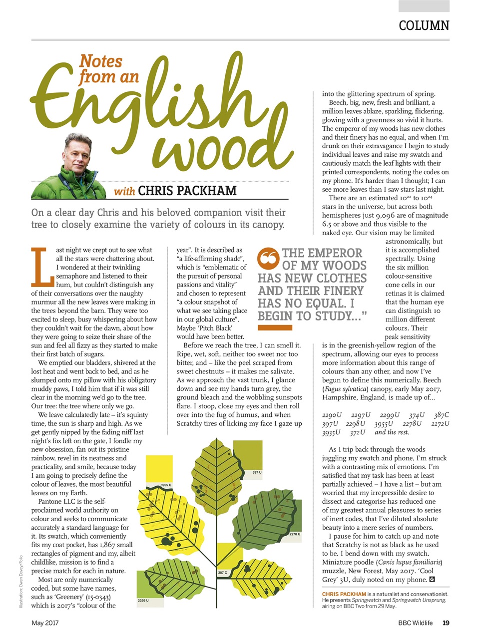 BBC Wildlife Magazine Preview Pages