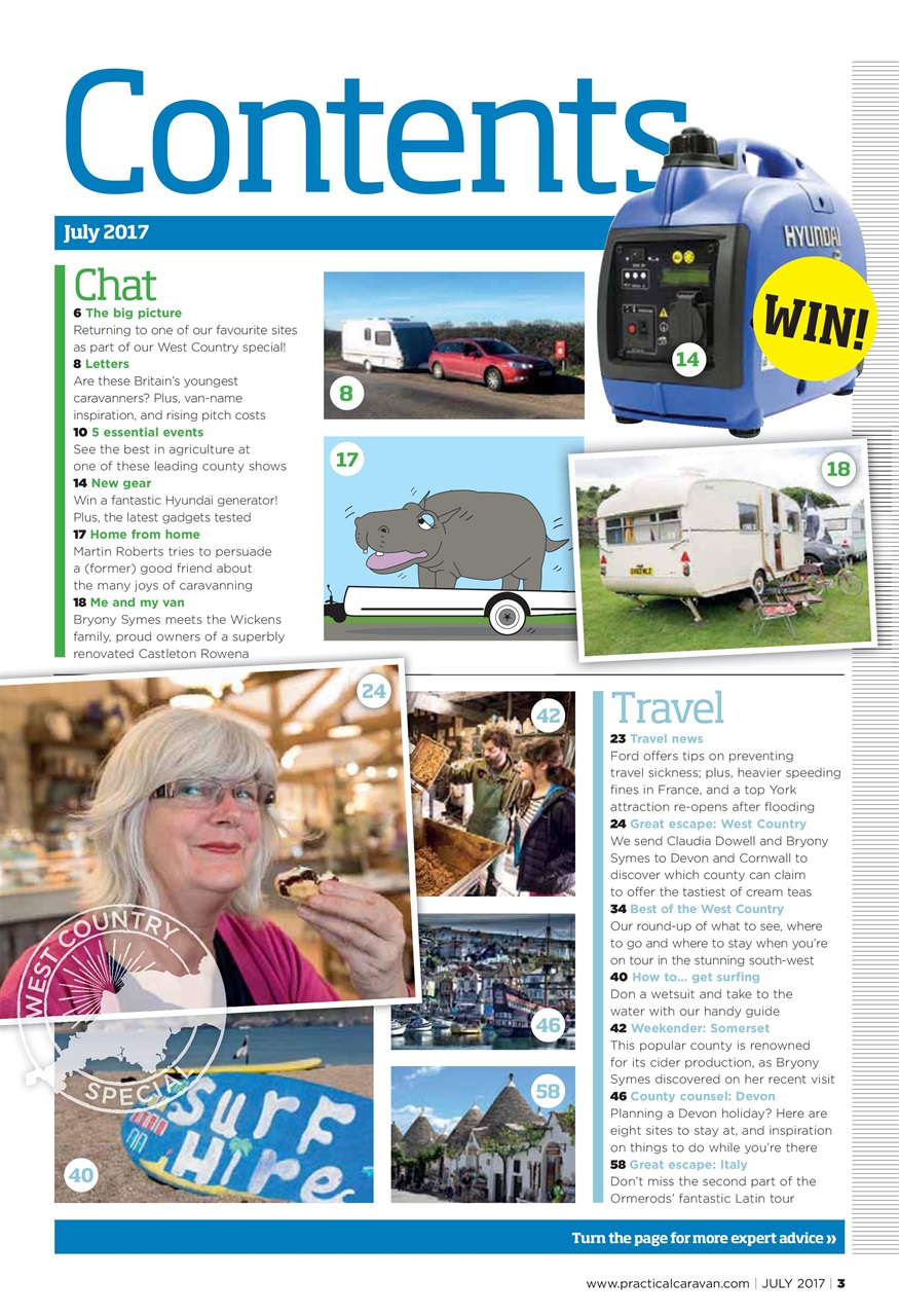 Practical Caravan Preview Pages