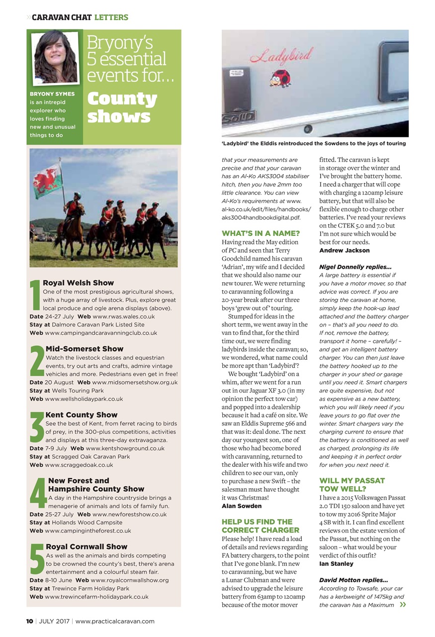 Practical Caravan Preview Pages