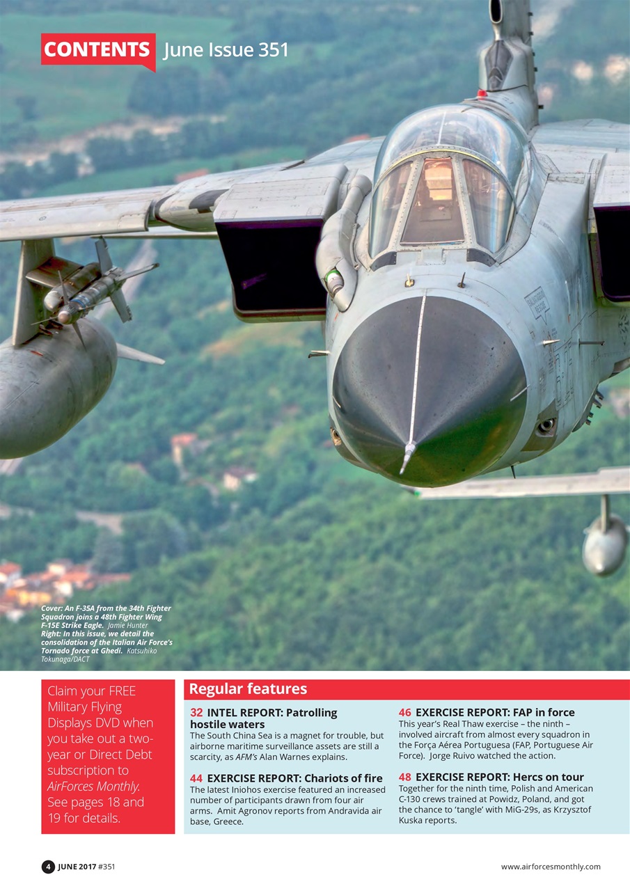 AirForces Monthly Preview Pages