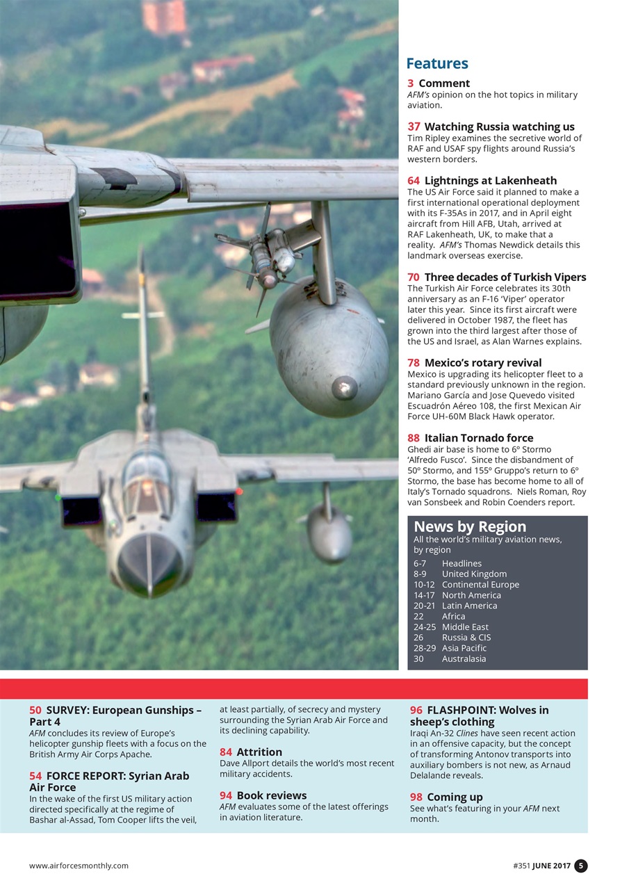AirForces Monthly Preview Pages