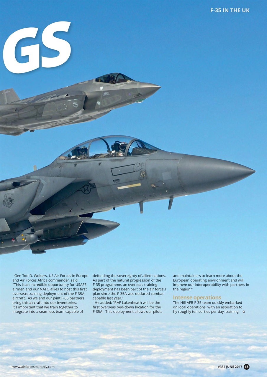 AirForces Monthly Preview Pages