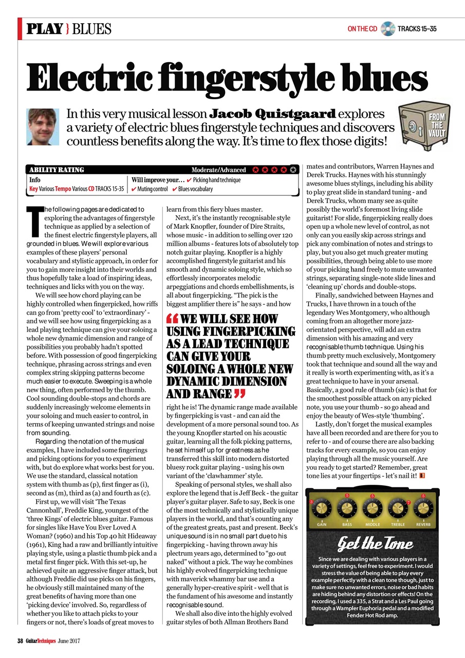 Guitar Techniques Preview Pages